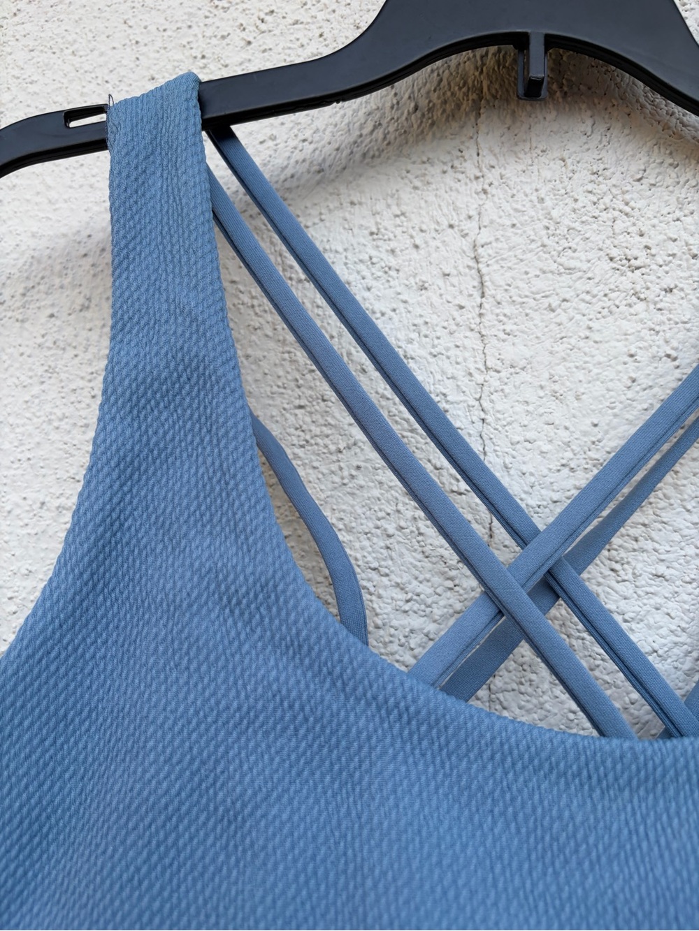Cotton On: Body Blue Crossback Ribbed Sports Bra women’s Size L - Picture 4 of 11